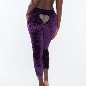 Savage fenty purple heart pants